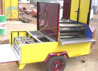 Chicken Rotisserie Trailer