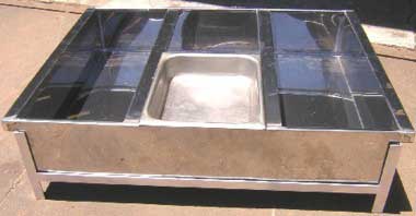 Open Fire bain marie