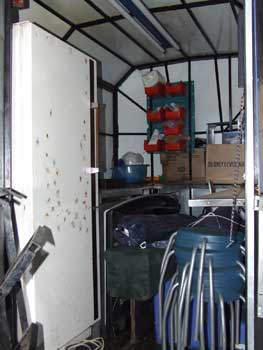 2nd Hand trailer with deep freezer - vrieskas in 2de handse kos trailer Photo: 2nd Hand trailer with deep freezer - vrieskas in 2de handse kos trailer