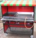 red green prawn cart